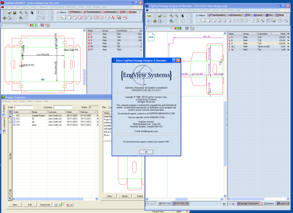 EngView System Package 5.2.23 Sentinel Dongle