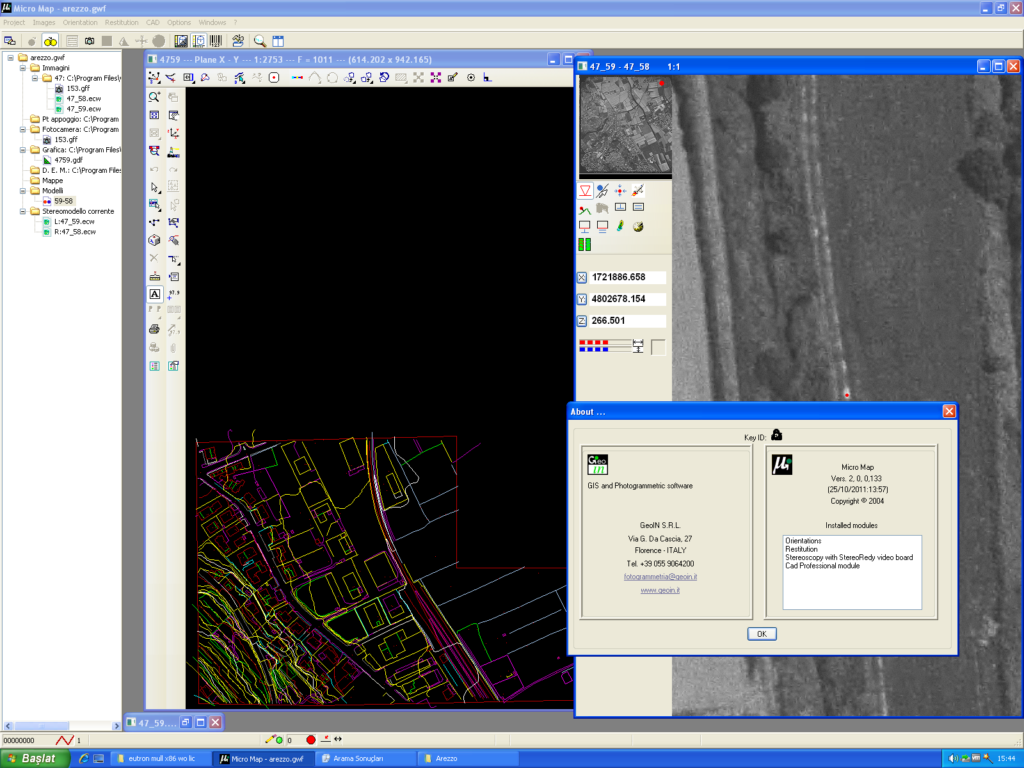 Micro Map – GIS and Photogrammetric Software V2.0