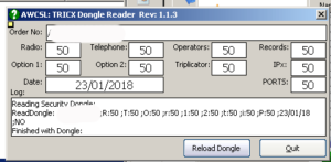 AWCSL TRICX Software Dinkey Dongle Clone