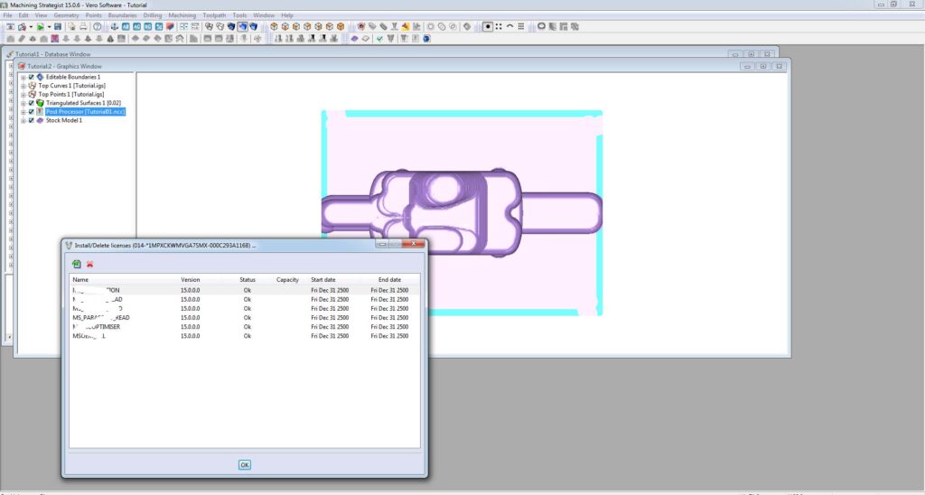 Machining STRATEGIST FlexLM License